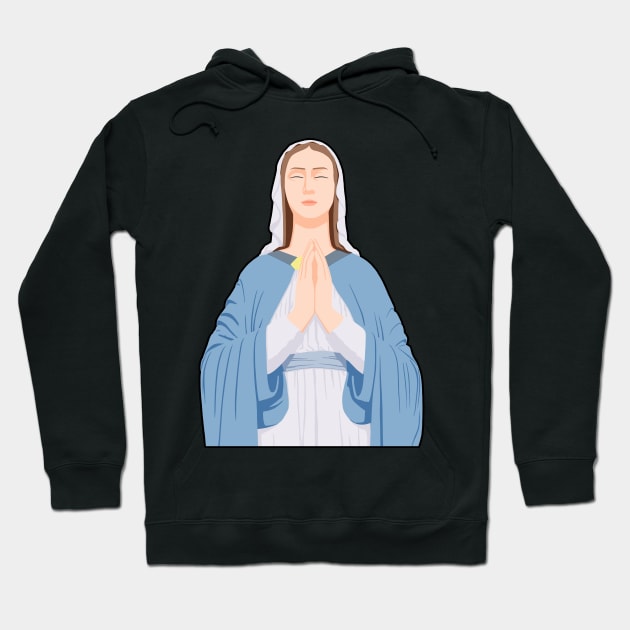 VIRGIN MARY Hoodie by gin3art